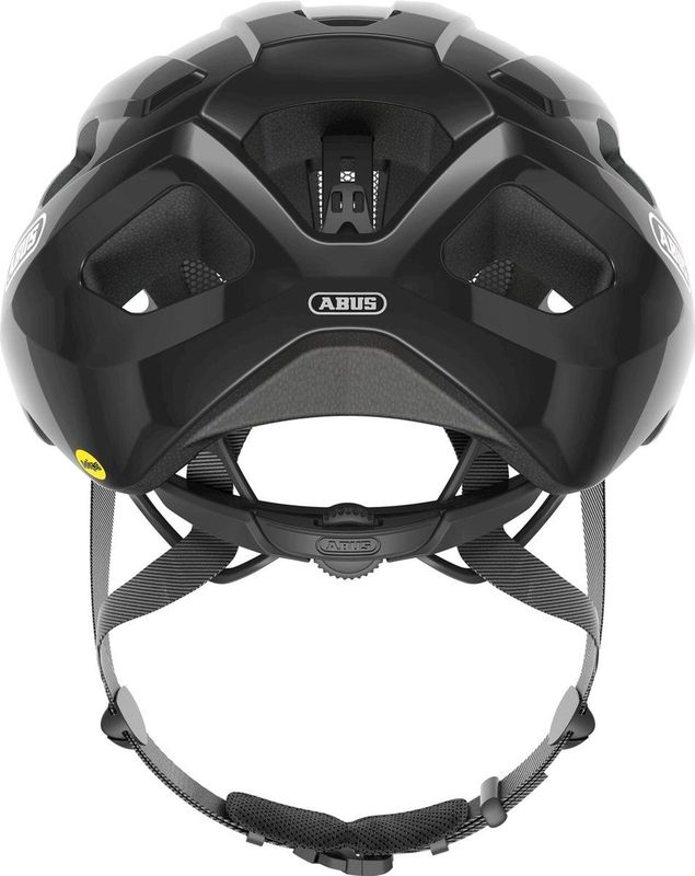 ABUS Macator MIPS - Fietshelm - Glanzend Zwart - Unisex-helm