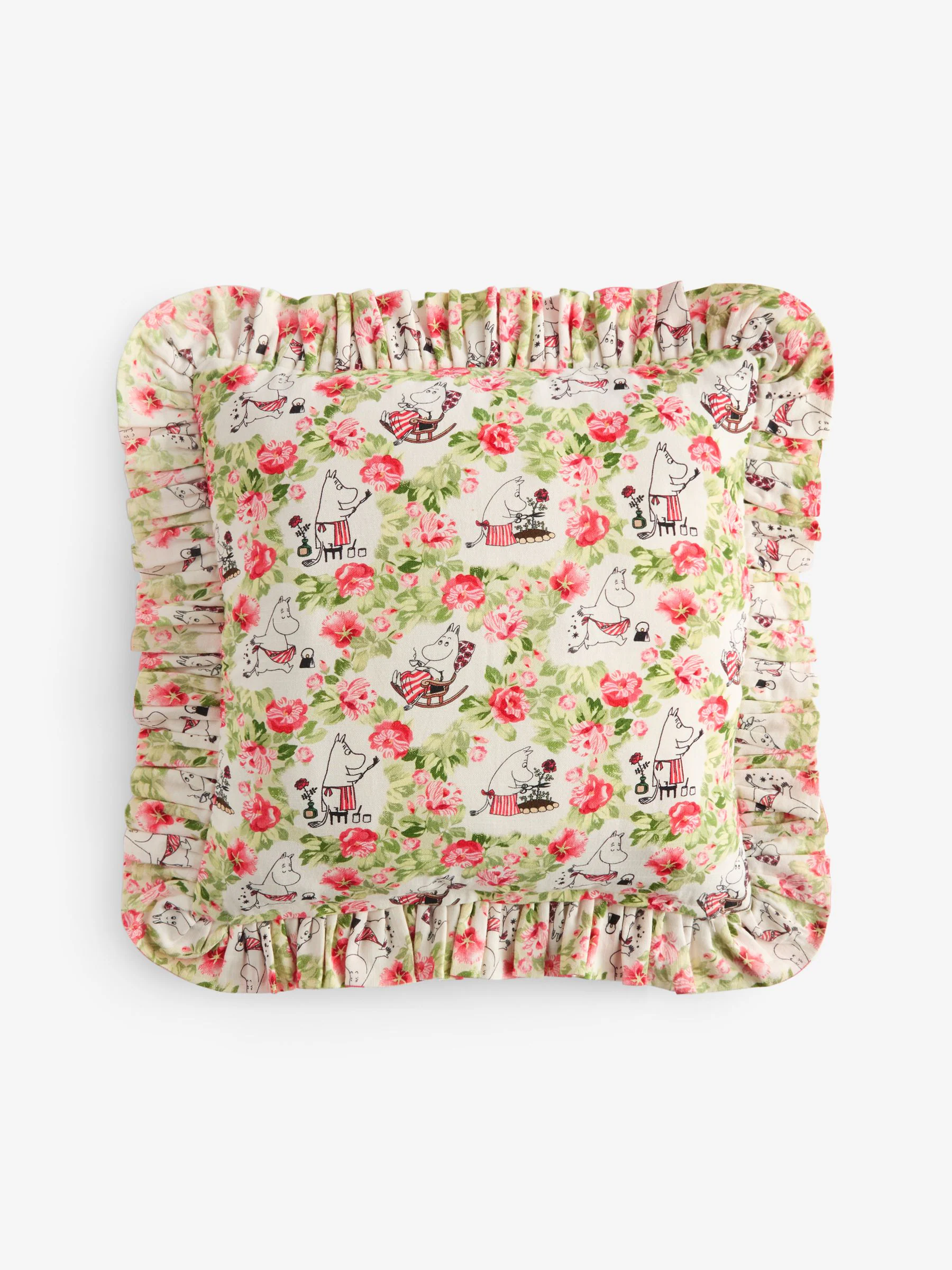 Cath Kidston Moomin Mamma Ruffle Edge Cushion