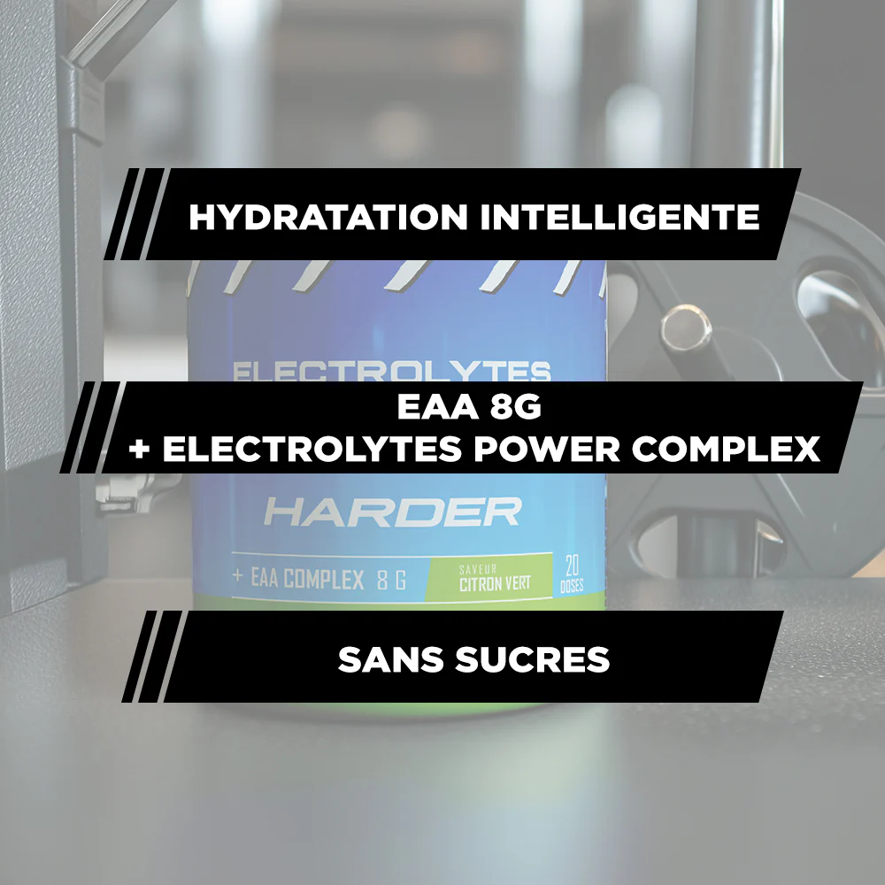 FITNESSBOUTIQUE HARDER Boisson Electrolytes + EAA Hydratation