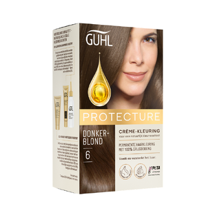 Guhl Protecture Crème-Kleuring 6 Donkerblond 150ML