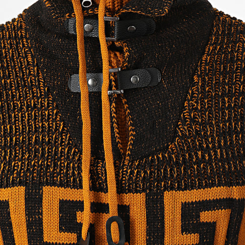 Pull Col Amplified Camel Noir