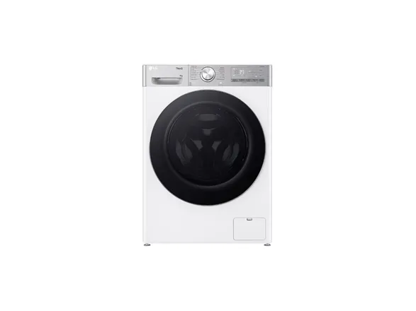 LG F2WR909P3W - Vaskemaskine - Wi-Fi - bredde: 60 cm - dybde: 53.5 cm - højde: 85 cm - frontbetjening - 9 kg - 1200 rpm - hvid