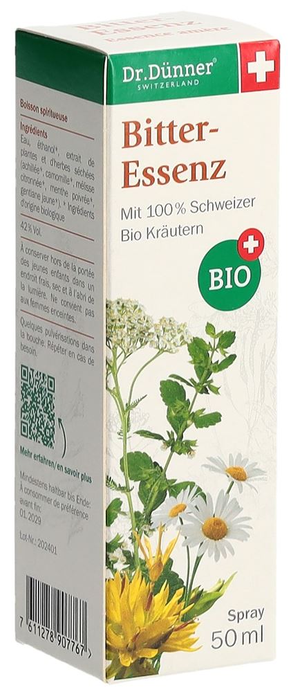 DUENNER Bitter-Essenz Bio Spr 50 ml