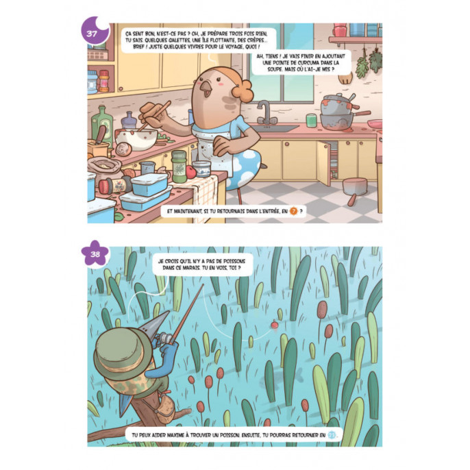 Liguili, Messager Aventurier - La BD dont tu es le Petit Héros