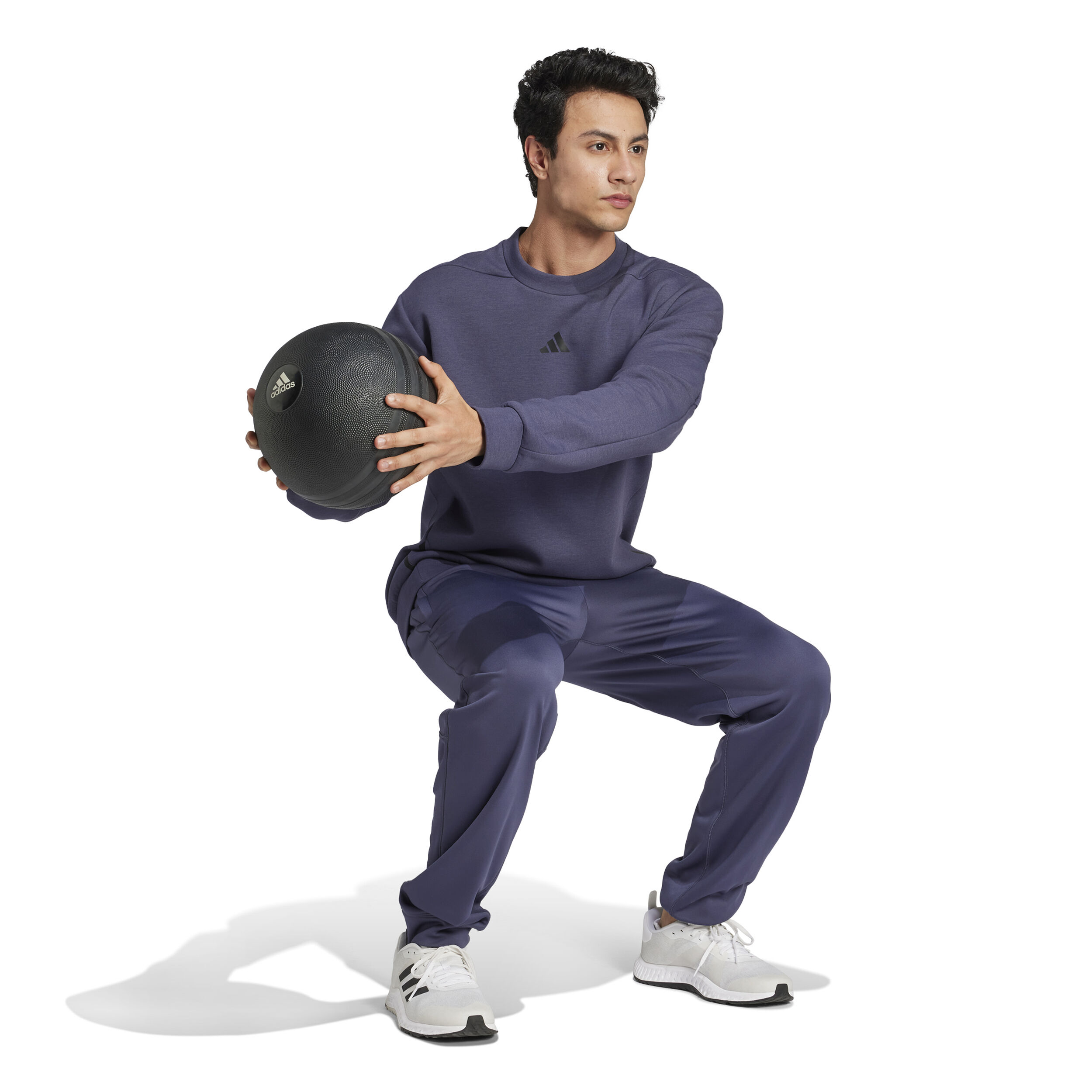 adidas 3 Bar Pantalon Survêtement Hommes - Bleu Gris