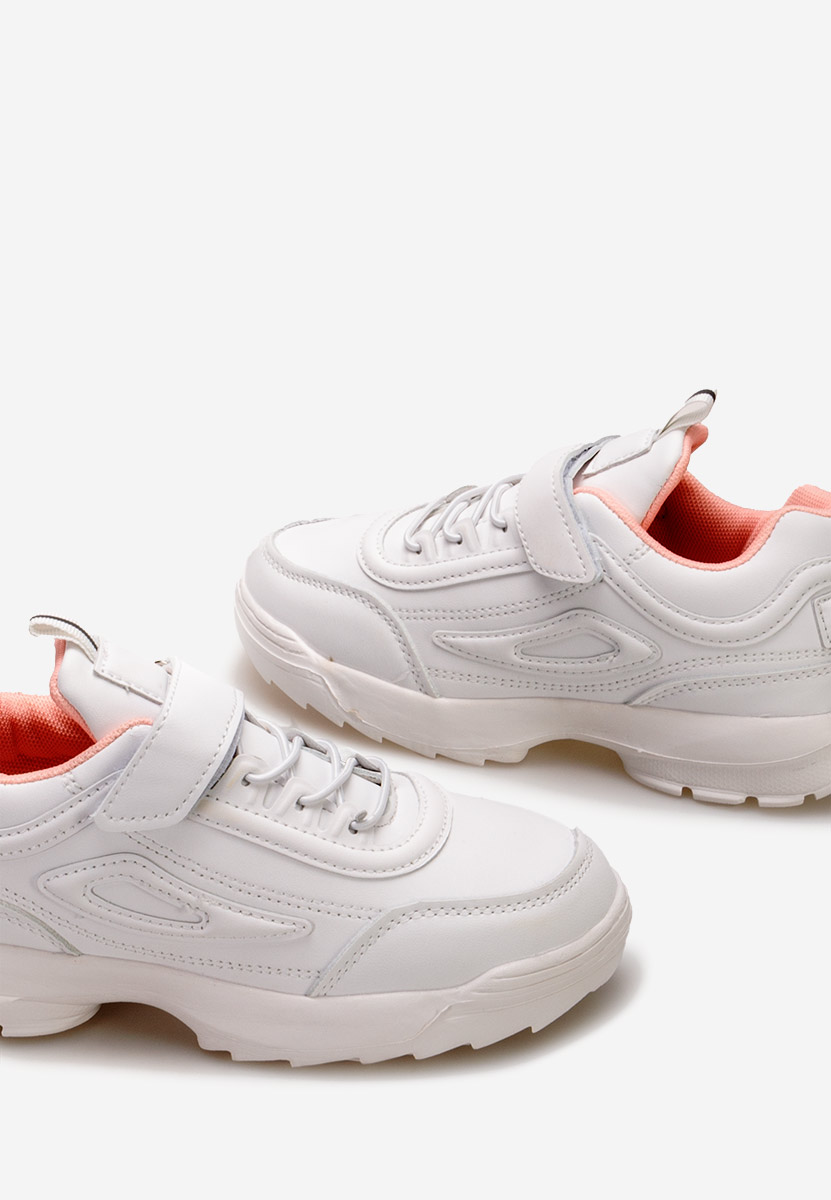 Baskets fille blancs Eila V4