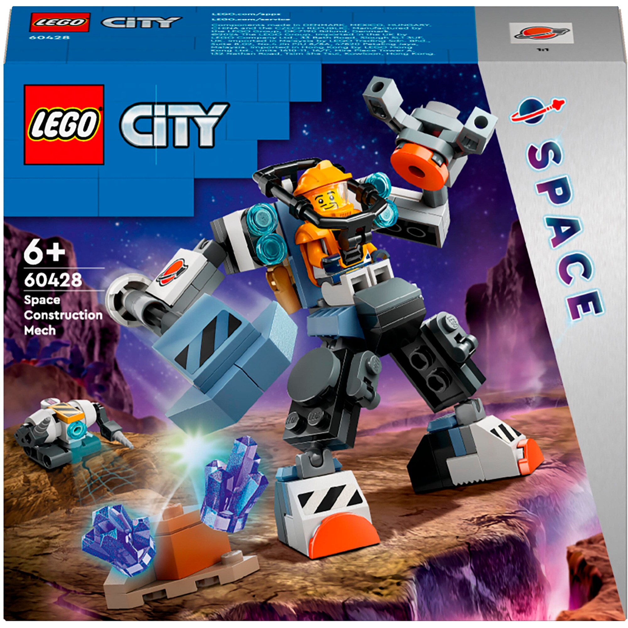 LEGO Konstruktionsspielzeug City Weltraum-Mech