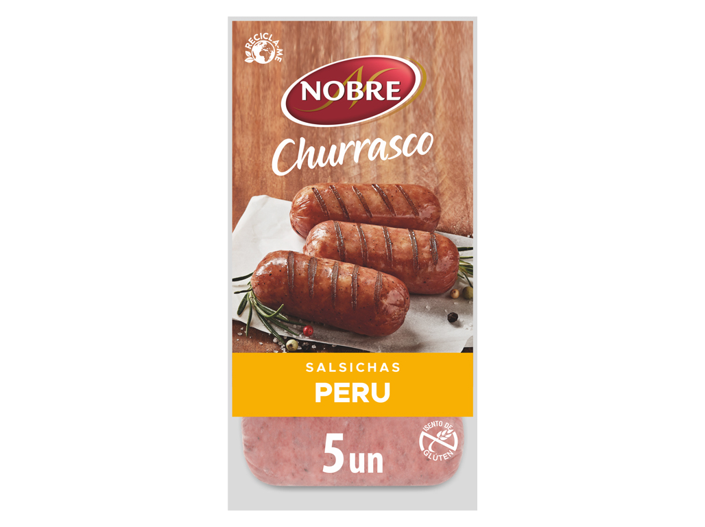 SALSICHAS DE CHURRASCO PERU VÁCUO NOBRE 200G