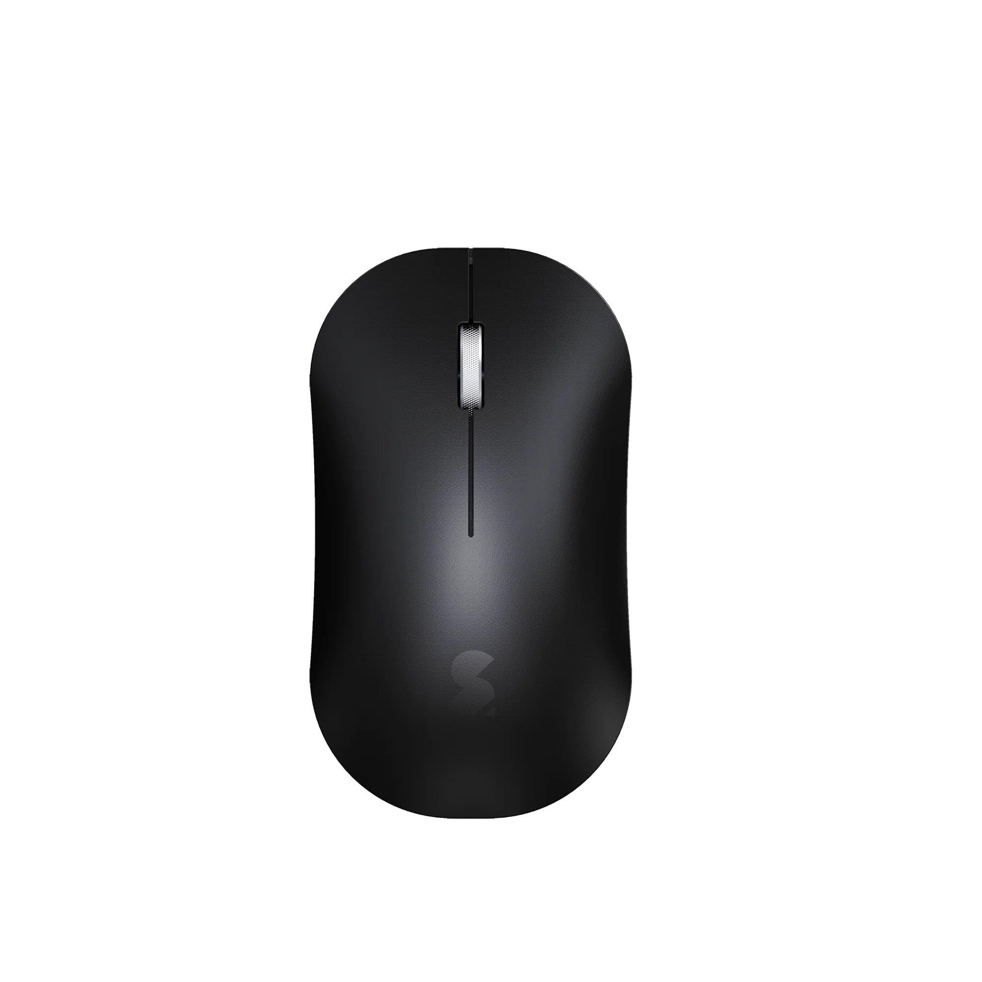 Styletech Styletech Silent Multi-Mode Bluetooth Wireless Mouse and Keyboard Bundle for PC & Mac - Black