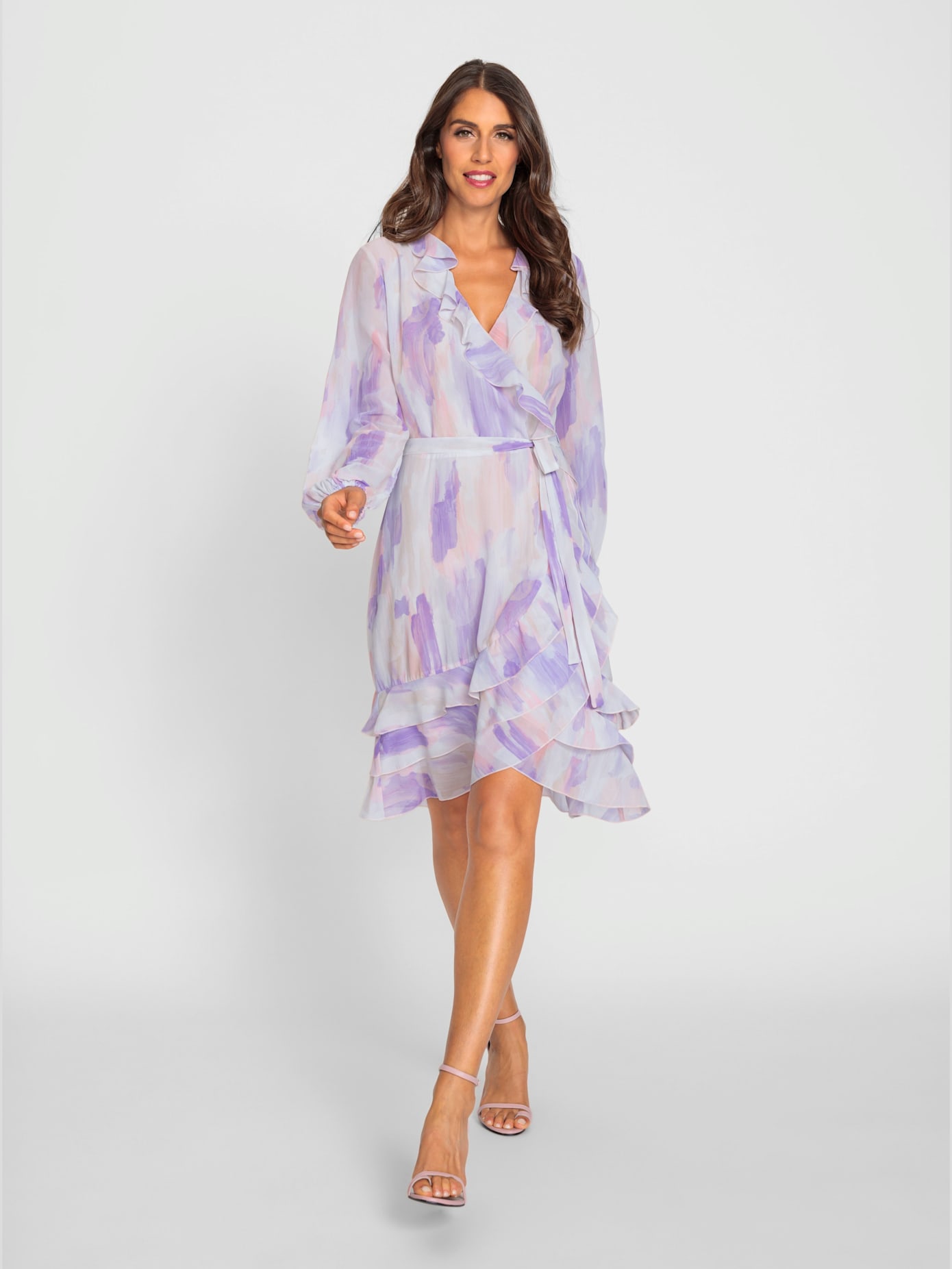 Robe imprimée qualité tissée