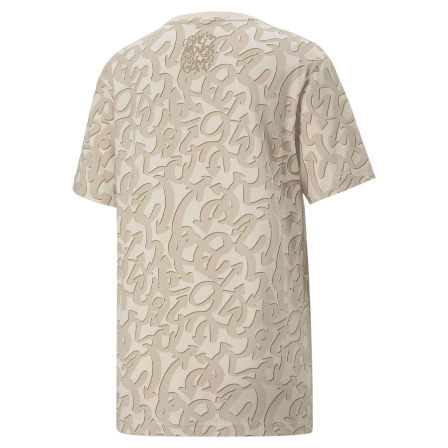 PUMA T-Shirt SHE MOVES THE GAME - Pristine Femme
