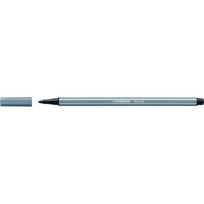 STABILO Pen 68 - Feutre pointe moyenne - gris foncé