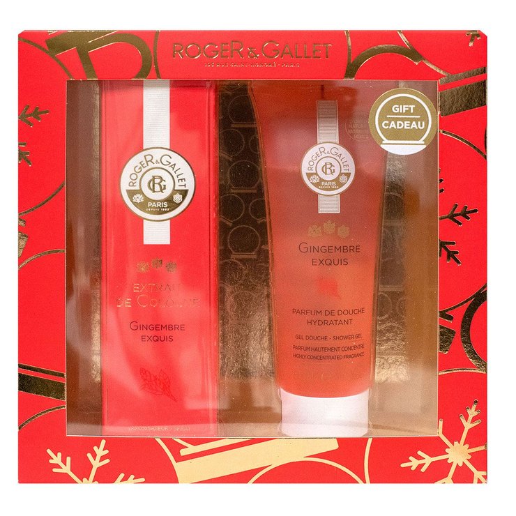 Coffret Découverte Gingembre exquis Cologne 80ml et parfum douche 30ml