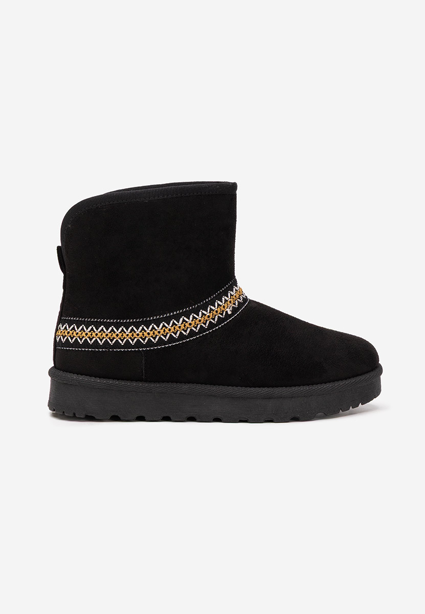 Bottines doublées femme noires Alura V2