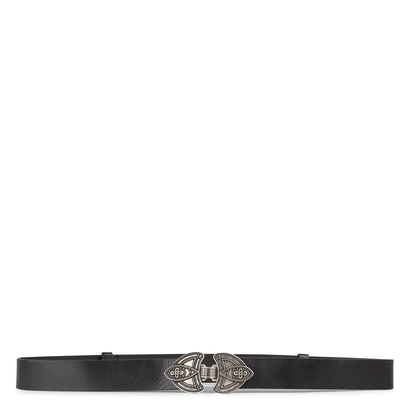 NEW BYZANNE - Ceinture en cuir | Noir