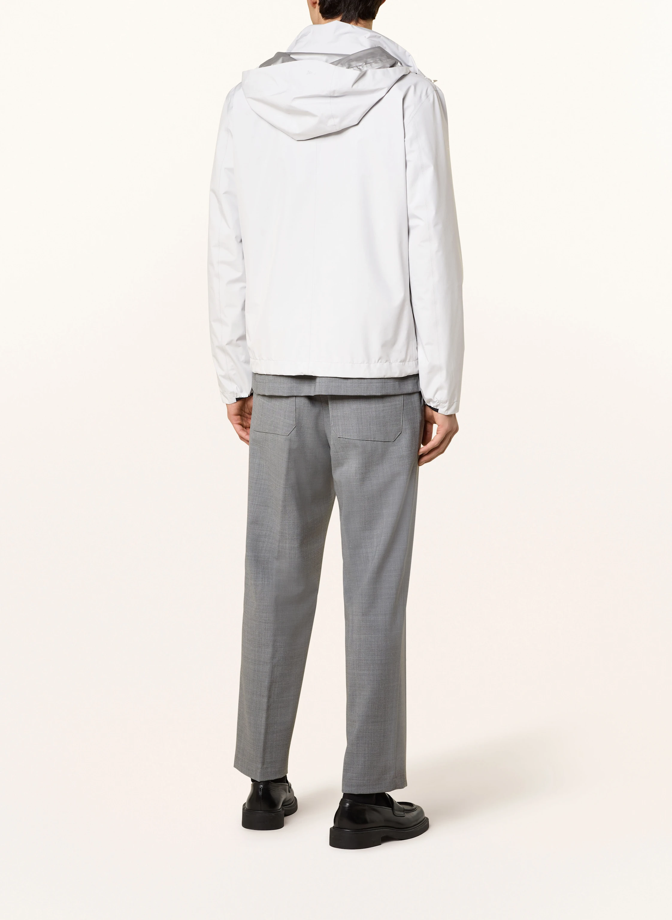 HERNO Jacke mit abnehmbarer Kapuze