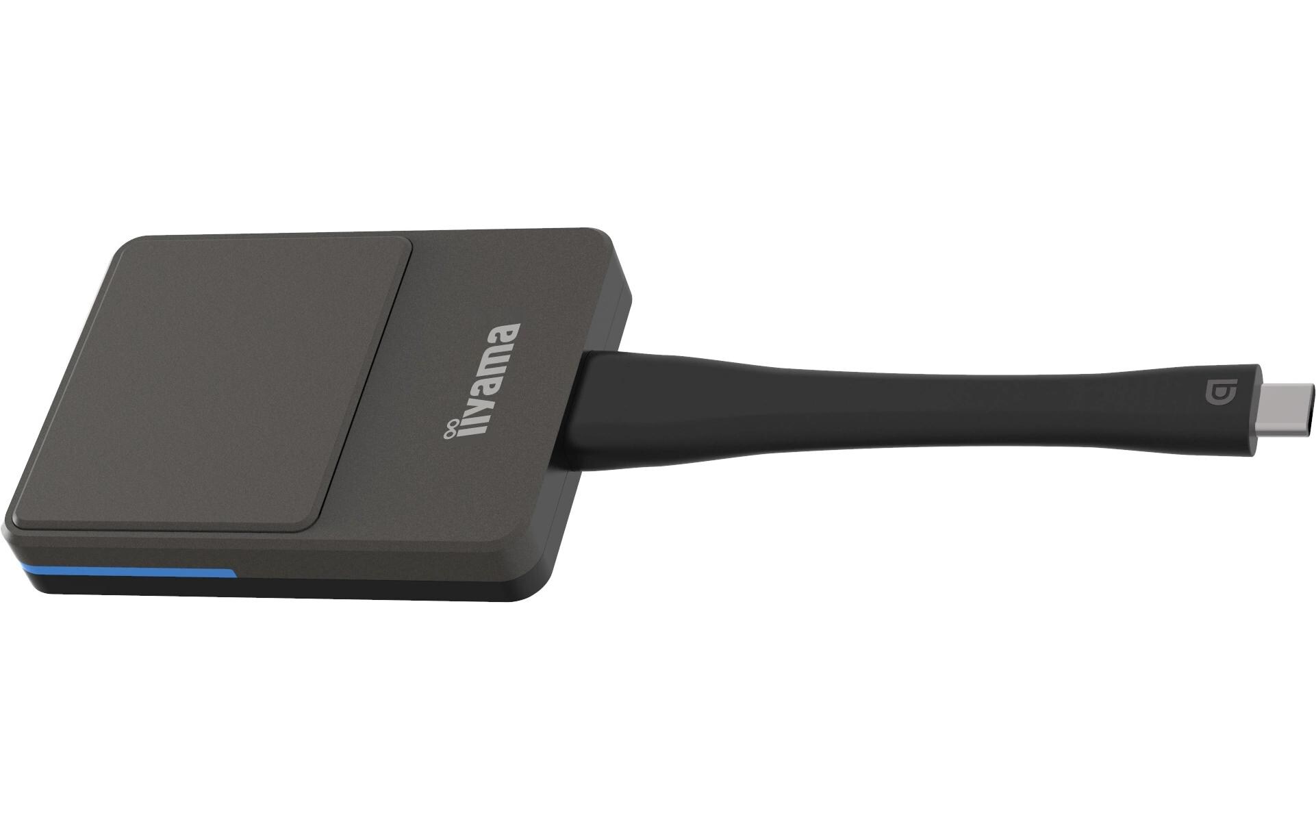 WP D002C E-Share USB-C (DP-Alt) Dongle<br>Kabelloser Präsentation-Dongle mit USB-C-Stecker