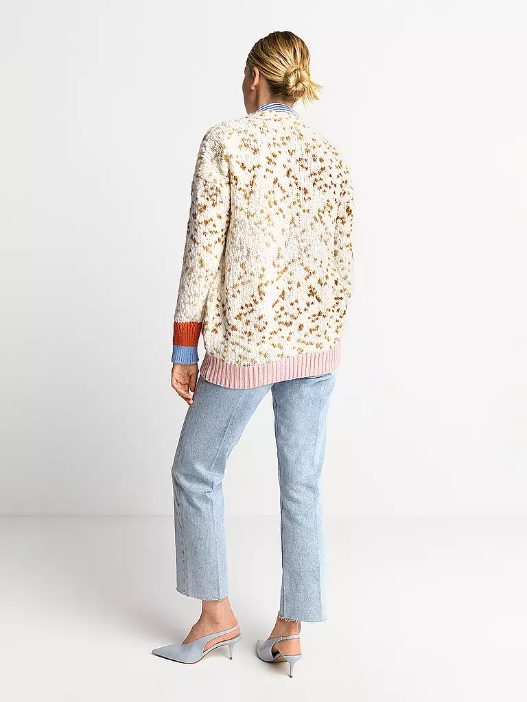 RICH & ROYAL Strickjacke beige