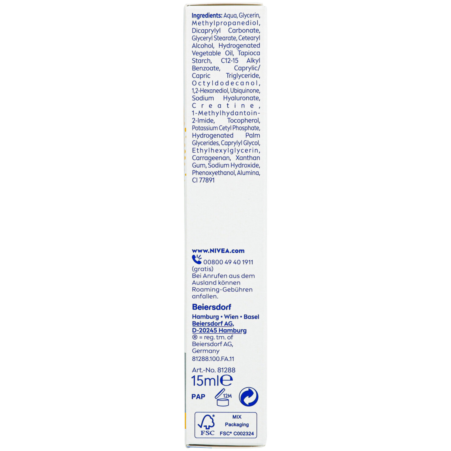 Nivea Q10 Power Anti-Falten Augencreme
