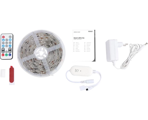Deltaco SMART HOME RGB LED STRIP, 5 meter, Adressable