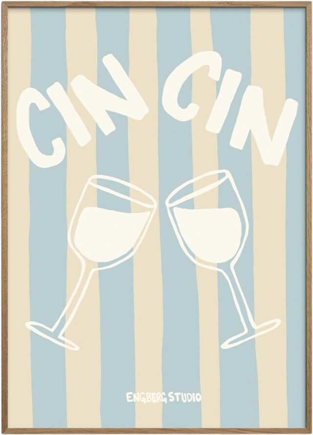 Poster & Frame Engberg Studio - Drinks with Me Flerfarvet
