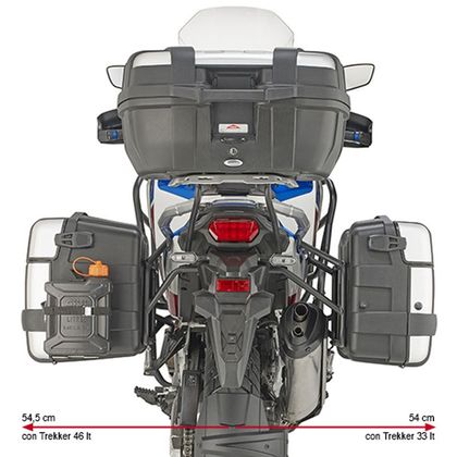 Support valises Givi PL ONE FIT MONOKEY