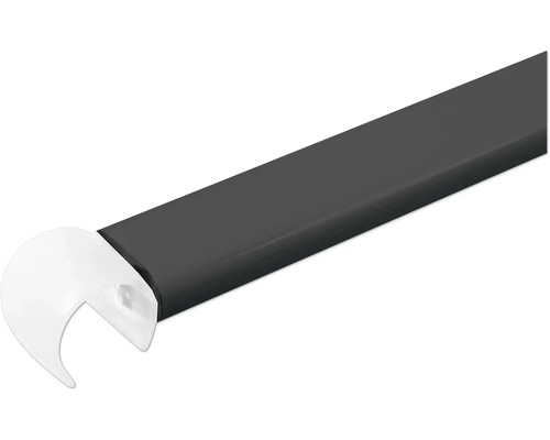 Plafondsteun Spirella MAGIC 60 cm zwart mat 10.21555
