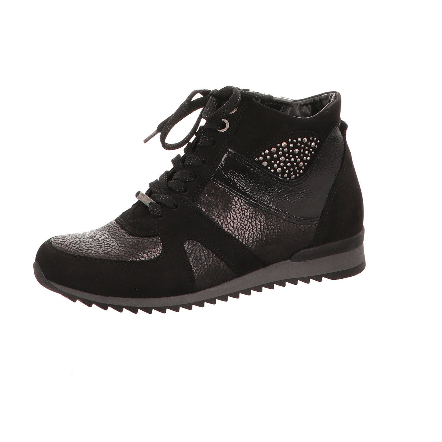 Waldläufer Schnürstiefel schwarz