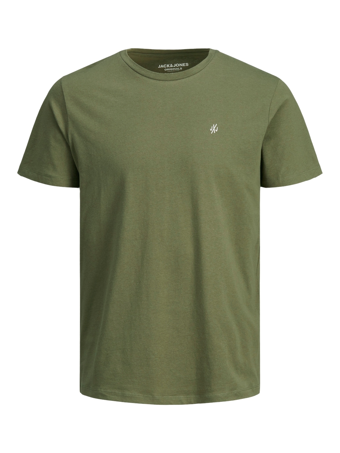 Jack & Jones Rundhalsshirt »JORJXJ im 5er Pack mit Rundhals und angenehmem Tragegefühl«, 5 Stk. unifarben, modisch, regular fit, Baumwolle, Rundhals