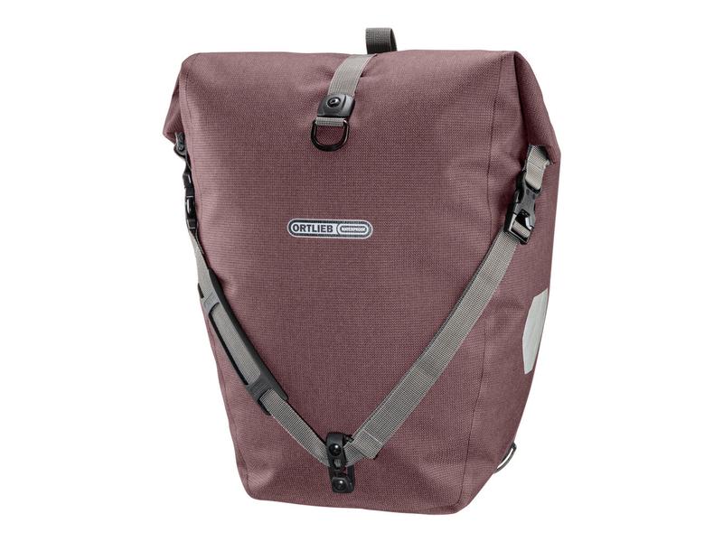 Ortlieb Fahrradtasche Back-Roller Urban, Ash Rose Multifunktionale Hinterradtasche mit QL2.1-System