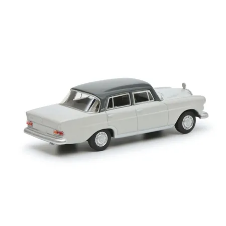 Schuco MB 200 D Heckflosse hellgrau 1:64