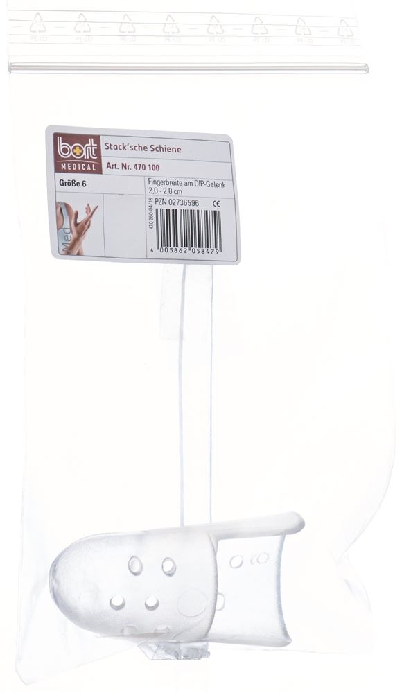 BORT Stack'sche Schiene Gr6 transparent 1 Stk