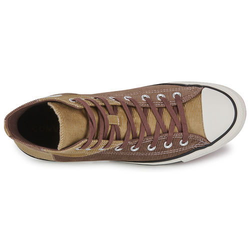 Converse - CHUCK TAYLOR ALL STAR WORKWEAR TEXTILES HI - Marron / Beige