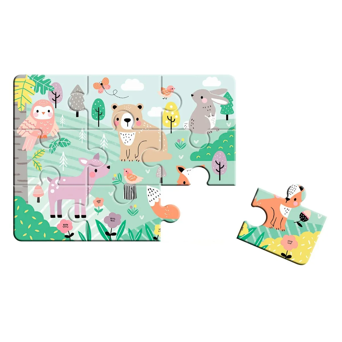 Auzou Mes 4 Puzzles Évolutifs