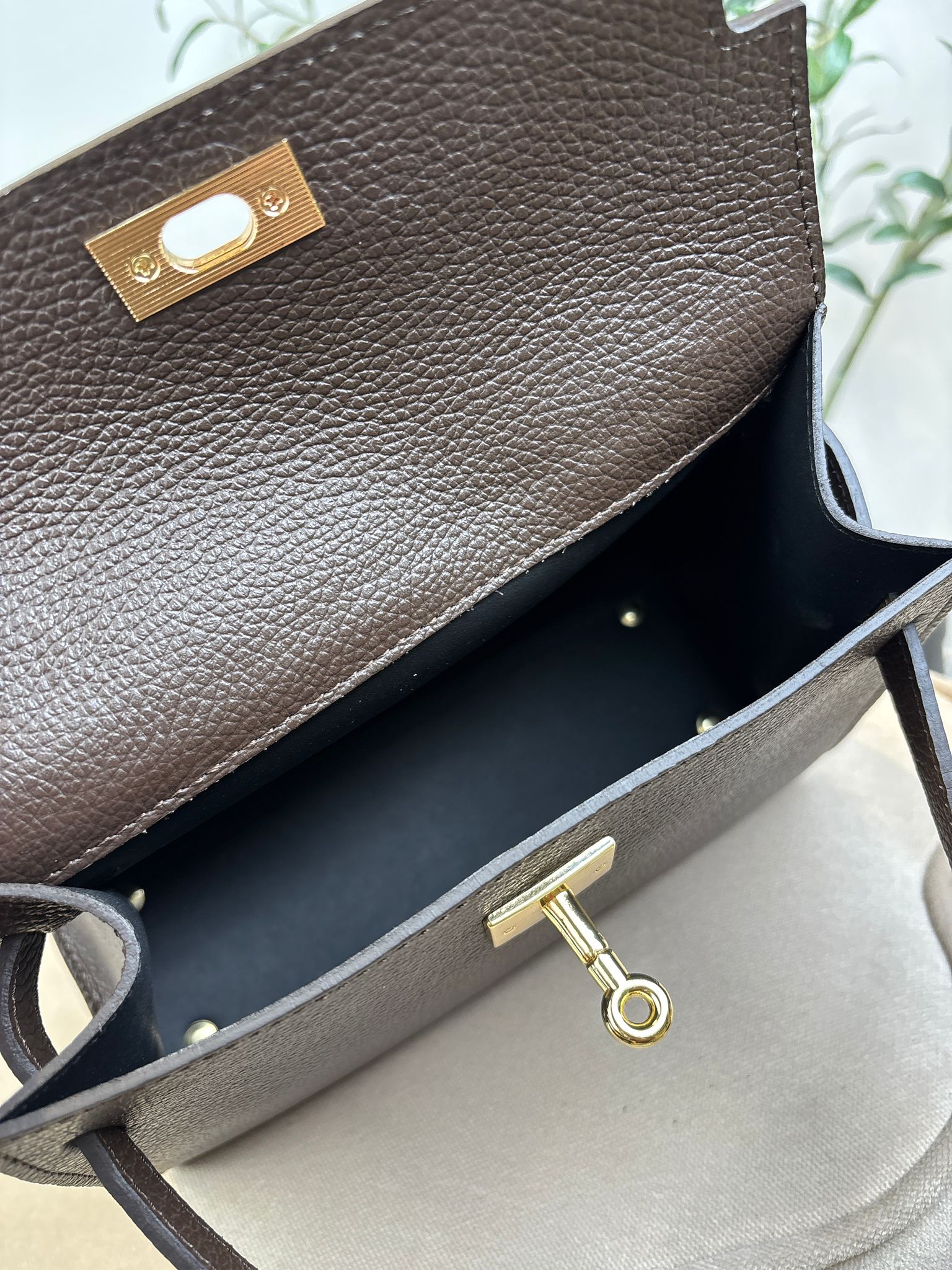 Helene Handbag - Donker Bruin