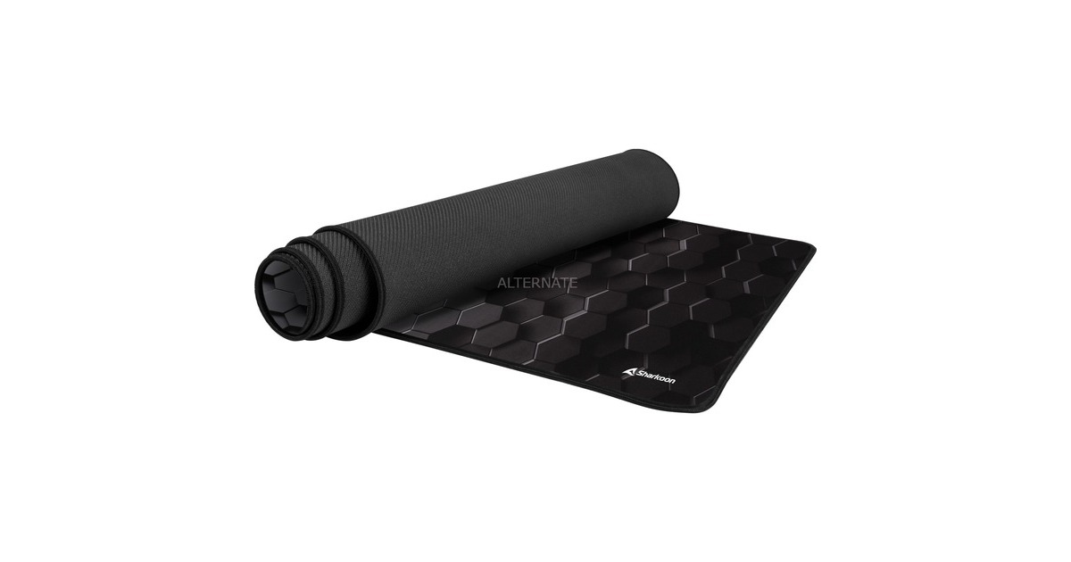 SharkoonSKILLER SGP30 XXL Hex gaming muismat  (Lichtgrijs/donkergrijs)