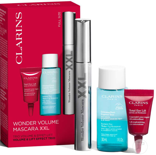 Clarins Coffret Wonder Volume Mascara XXL Eye Lift 3 Produits