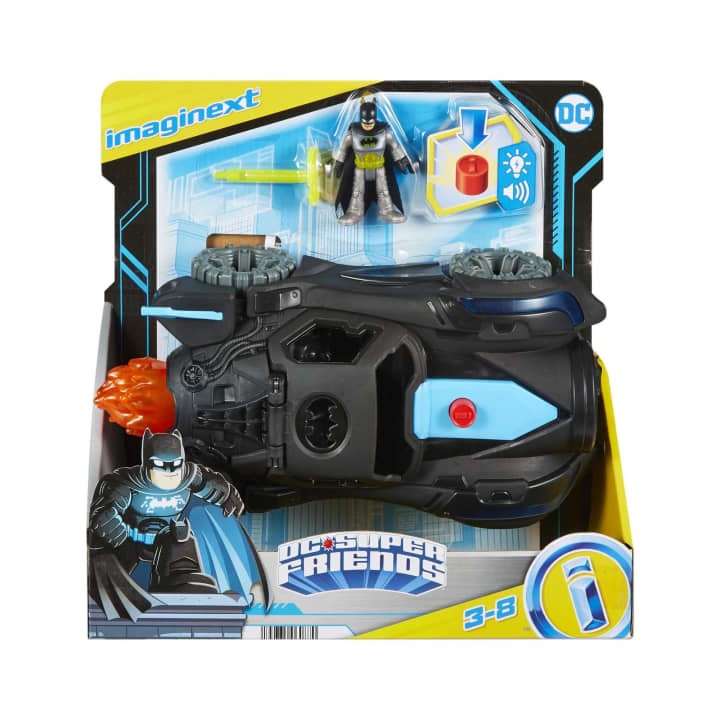 Imaginext - Fisher Price DC Super Friends Lys & lyd Batman (HGX96)