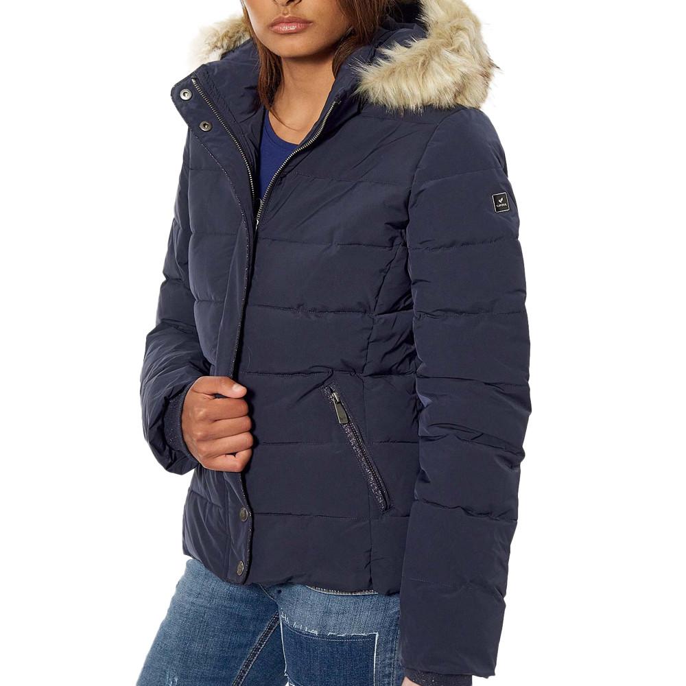 Kaporal Doudoune Marine Femme Kaporal Dibby