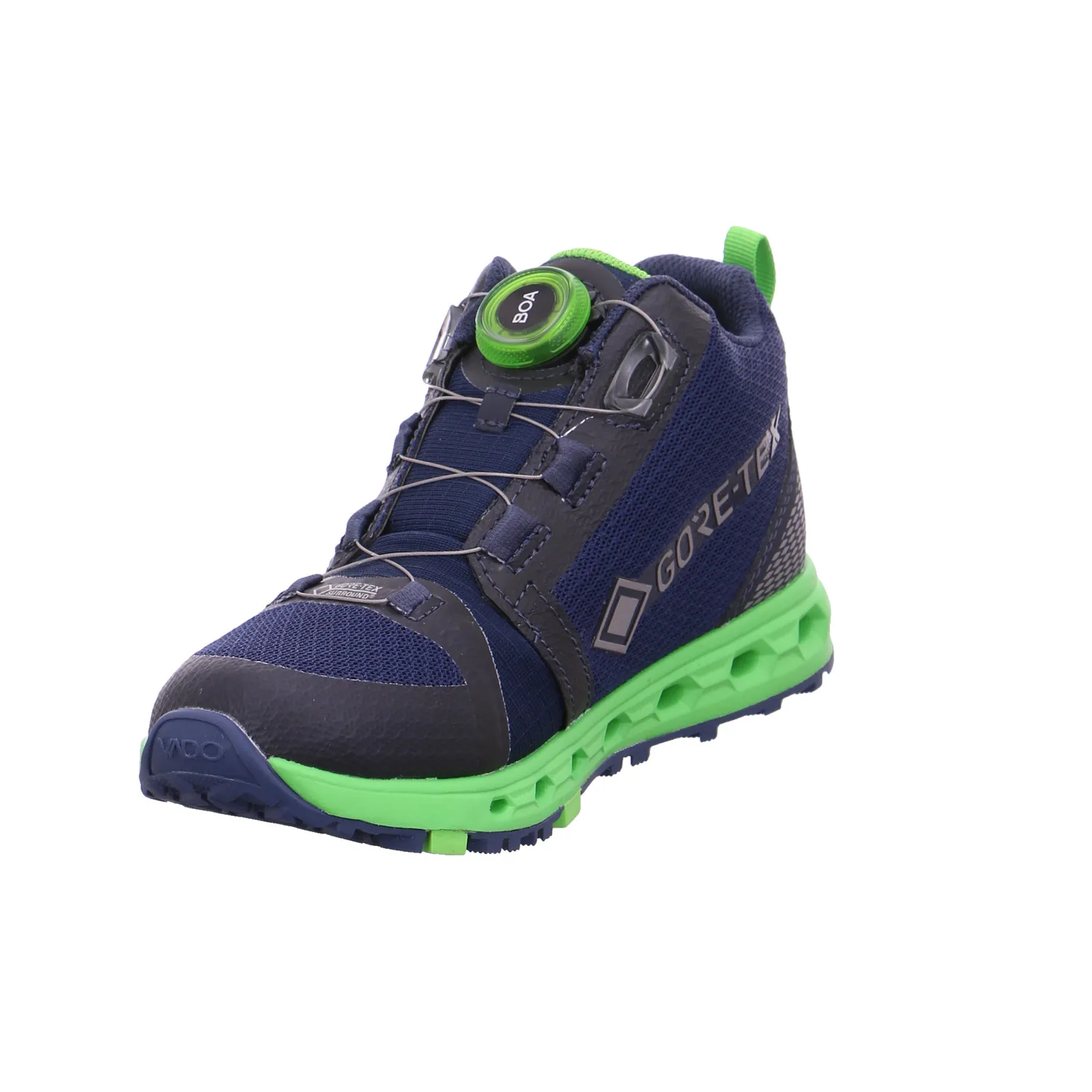 VADO Jugend-Boot Blau Textil  Sneaker high