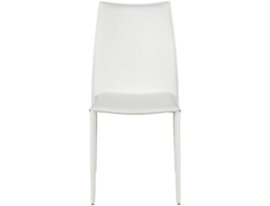 CONCEPT1 - Chaise Lot de 4 C. Solene blanc synderme