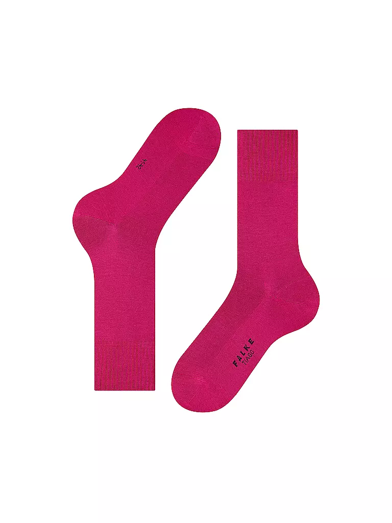 FALKE Socken TIAGO berry beere