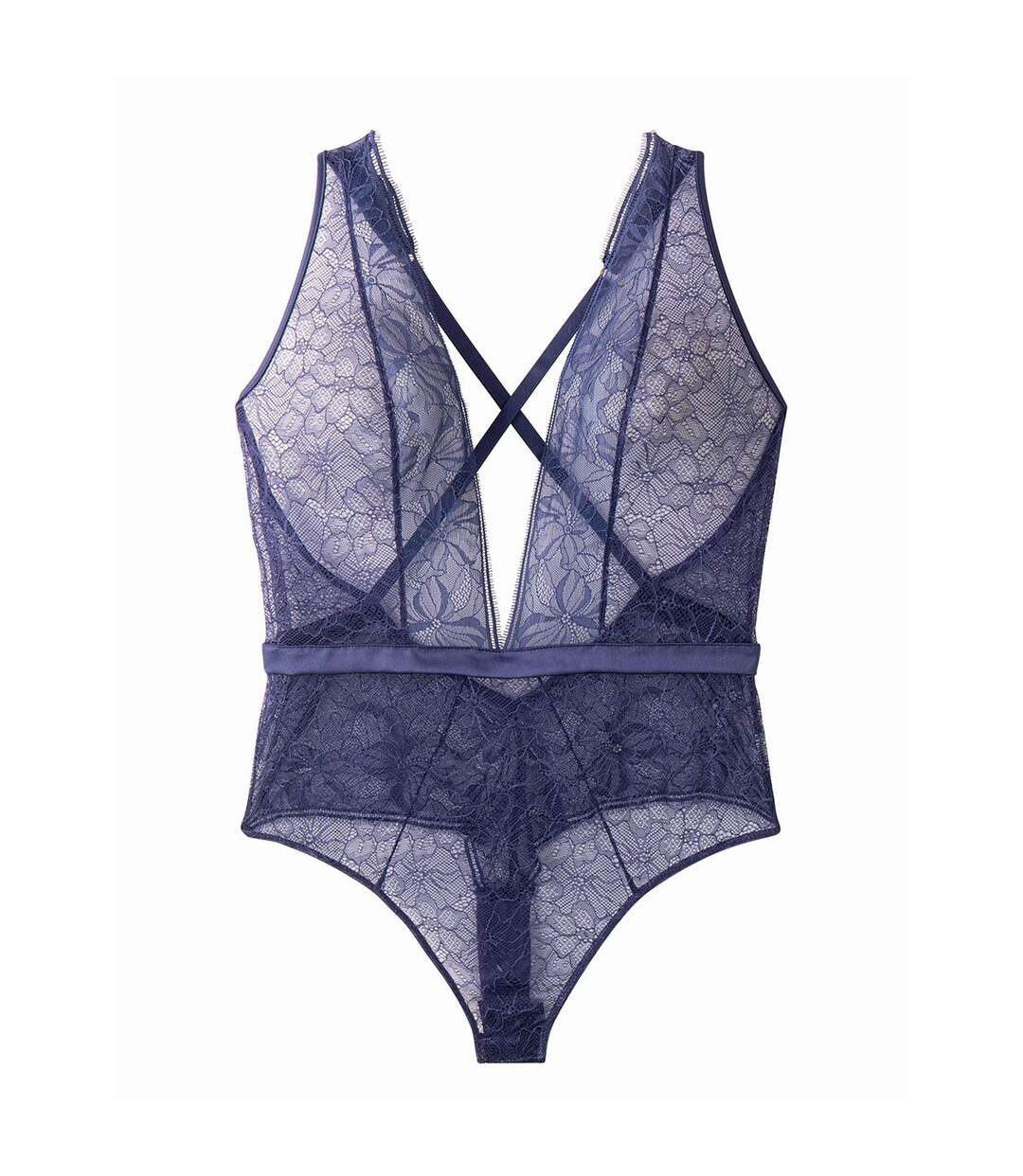 Body tanga bleu Diabolique