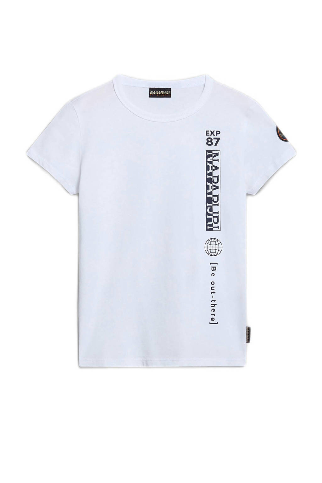 Napapijri T-shirt met logo wit