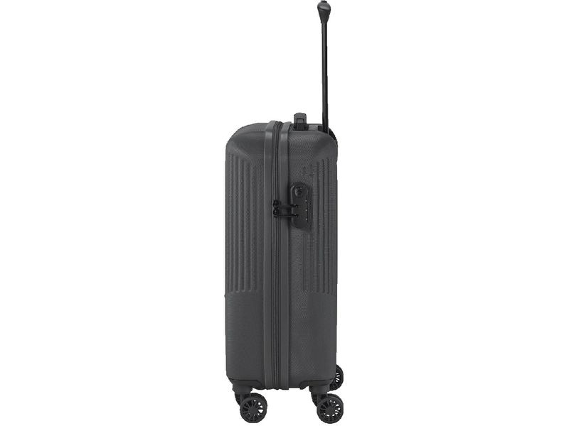 travelite Reisekoffer BALI Trolley S Anthrazit 4-Rollen Hartschalenkoffer