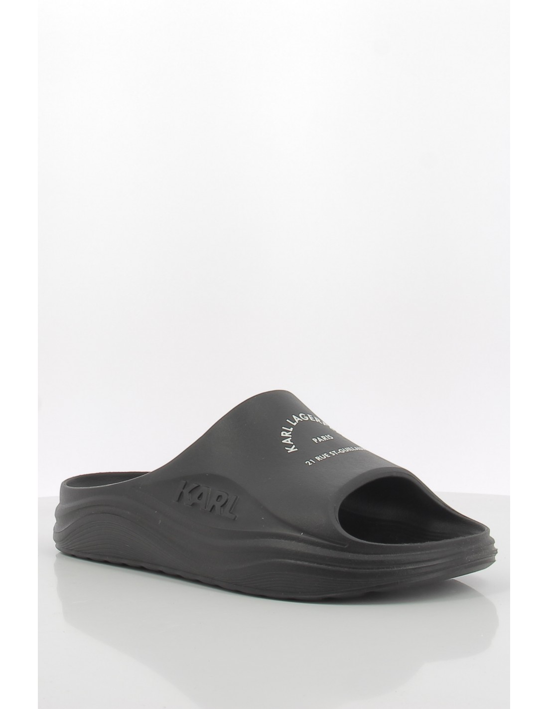 karl lagerfeld Claquettes homme skoona maison karl slide noir