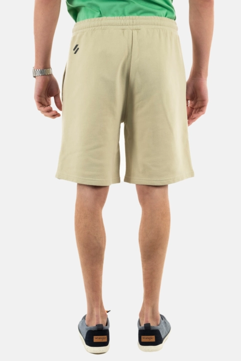 shorts bermudas superdry code core sport 8pv pelican beige