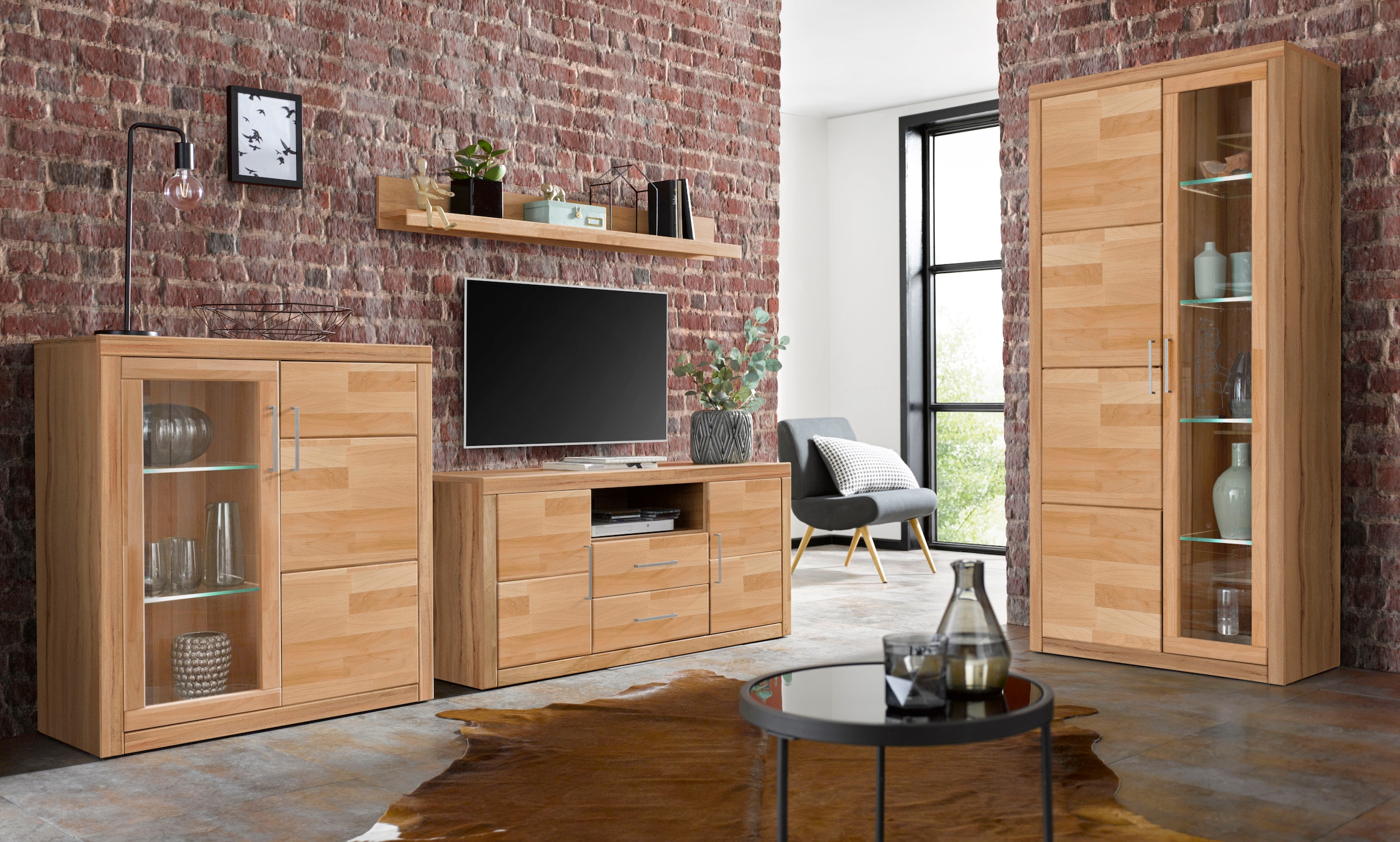 Home affaire Wohnwand »Logo« Set, 4 Stk. tlg.