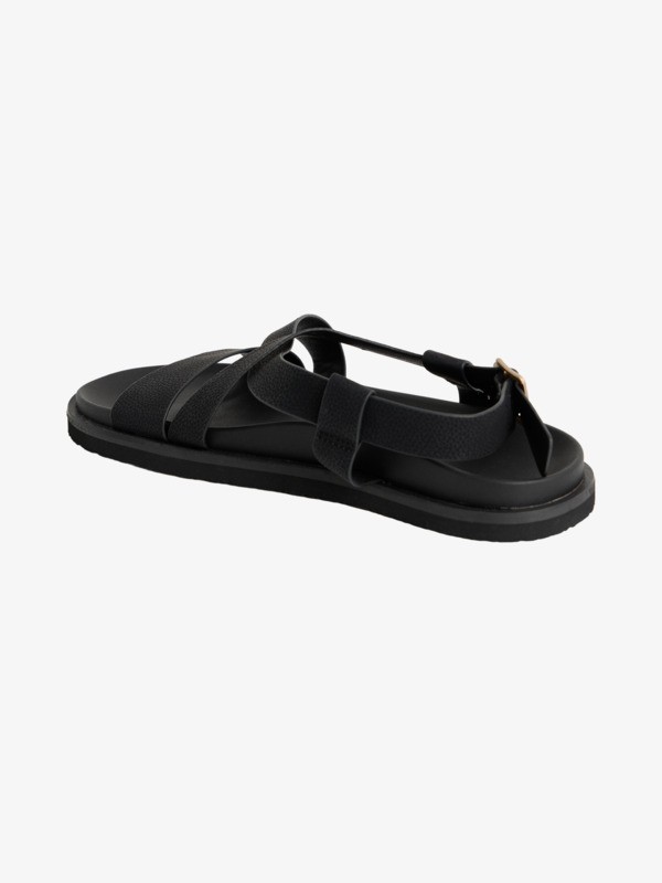Zaho Crossed Sandales Noir Femme