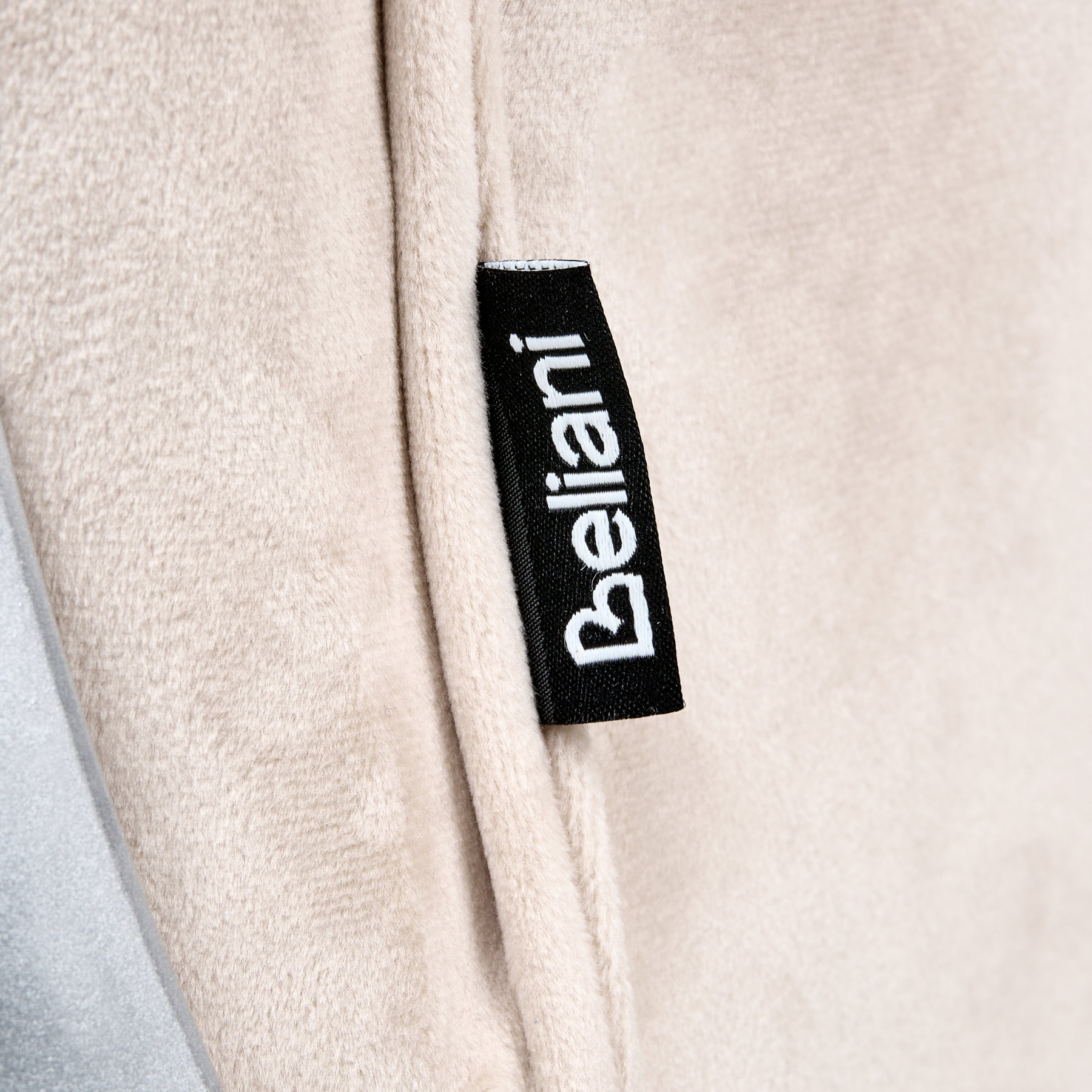 Beliani - PRINCESS - Bureaustoel - Beige - Fluweel